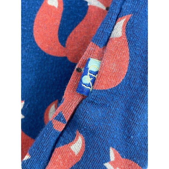 KicKee Pants Fox Pajama Top 4T - Picture 2 of 4